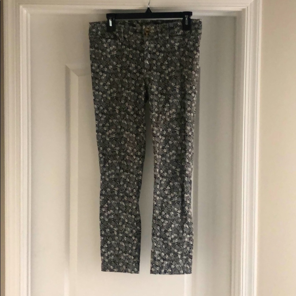 Playful Pineapple Print Jeans
